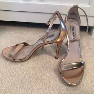 Gold Steve Madden Heals
